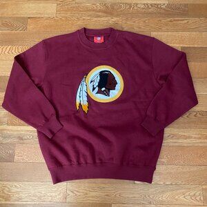 Vintage Washington Redskins Crew Neck Sweatshirt NFL Stitched Logo Pullover L